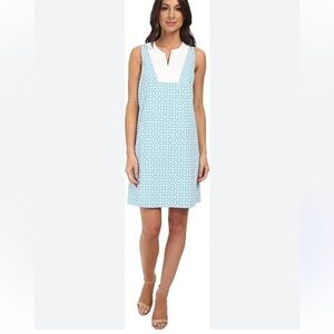 Pendleton Vista Shift Dress Size 6 Preppy Coastal Casual Summer Sleeveless